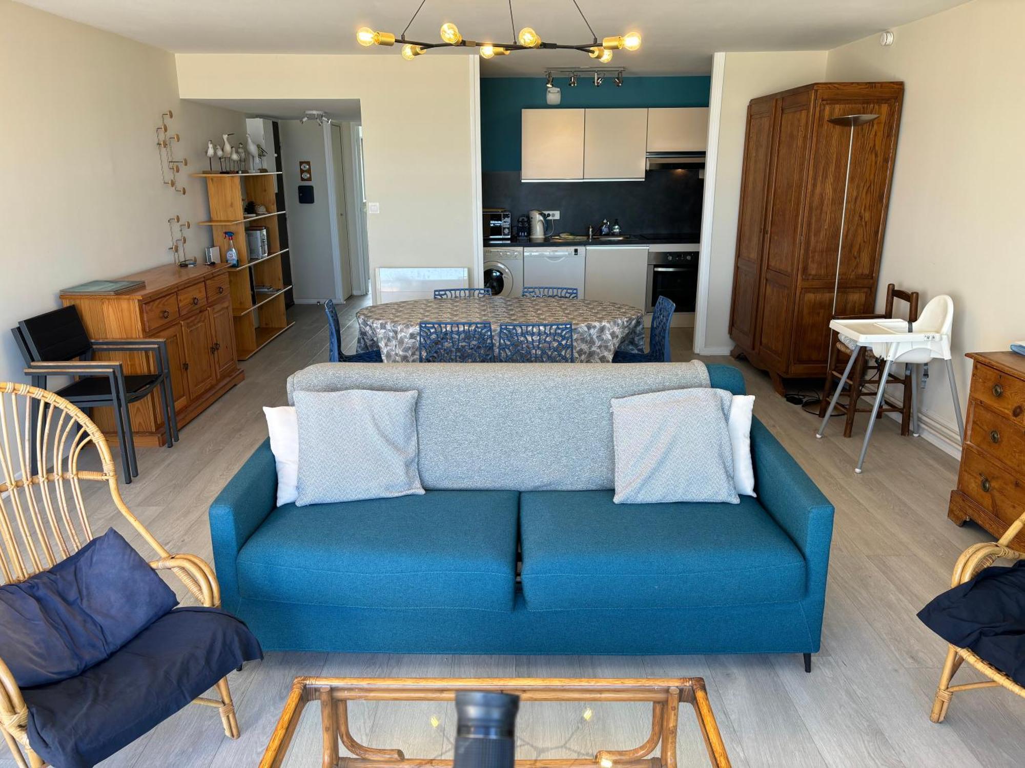 Appt Traversant Vu Mer Et Dunes Avec Garage Le Touquet Εξωτερικό φωτογραφία