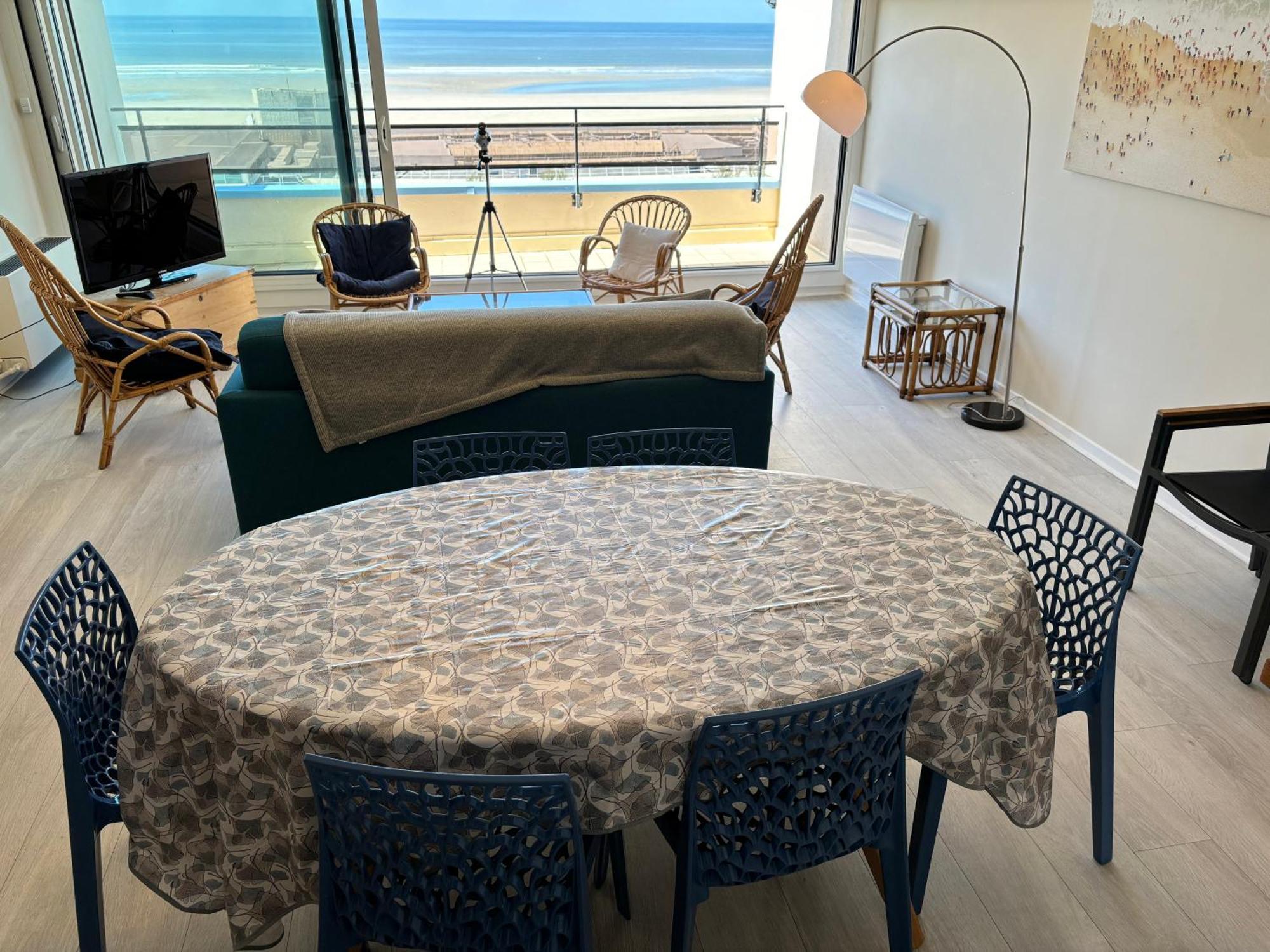 Appt Traversant Vu Mer Et Dunes Avec Garage Le Touquet Εξωτερικό φωτογραφία