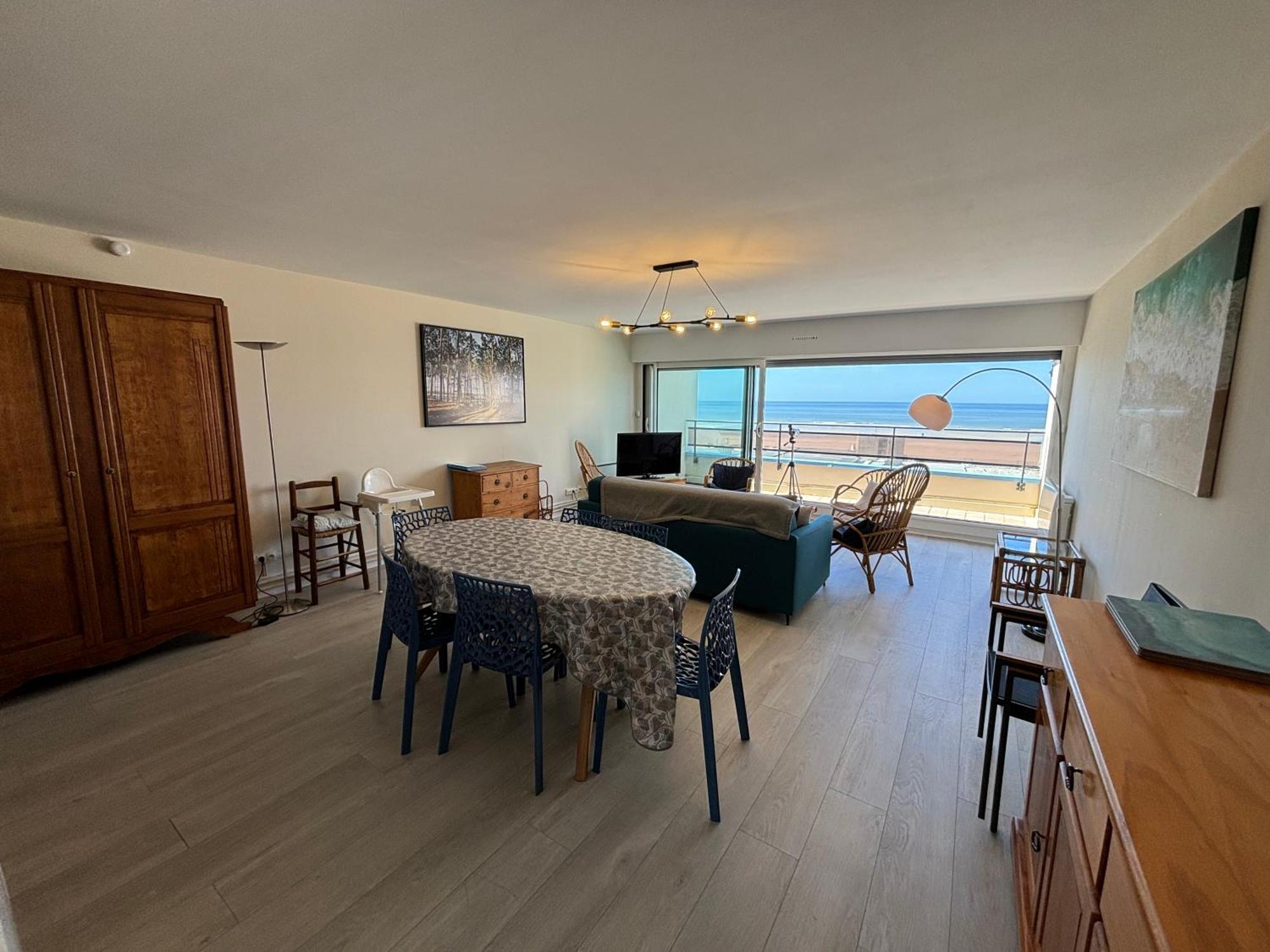 Appt Traversant Vu Mer Et Dunes Avec Garage Le Touquet Εξωτερικό φωτογραφία